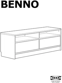 Notice IKEA BENNO Meuble TV