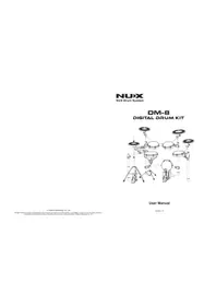 Notice NUX DM-8 Instrument de musique