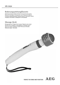 Notice AEG MS 5504 Appareil de massage