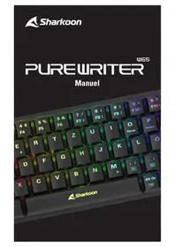 Notice Sharkoon PUREWRITER W65 Clavier