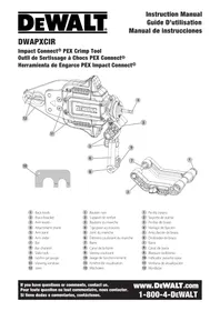 Notice DEWALT DWAPXCIR Outil de sertissage