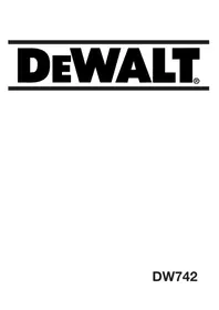 DW742 DEWALT