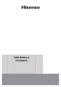 Notice HISENSE HCG2000XXL Plaque de grill