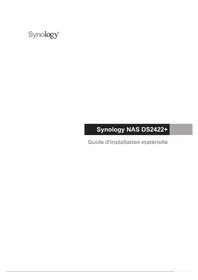 Notice SYNOLOGY DISKSTATION DS2422+ Serveur