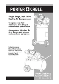 Notice Porter-Cable PXCMPC1682066 Machine à café