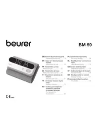Notice BEURER BM 59 Tensiomètre