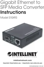 Notice Intellinet 510493 Convertisseur audio/vidéo