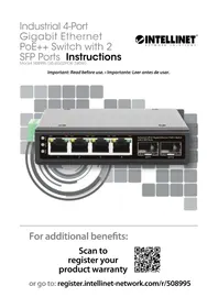 Notice Intellinet 508995 Commutateur