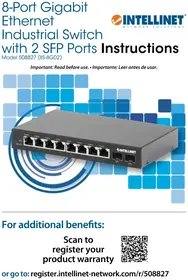 Notice Intellinet 508827 Commutateur