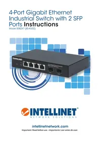 Notice Intellinet 508247 Commutateur
