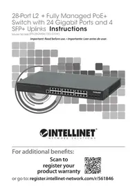 Notice Intellinet 561846 Commutateur