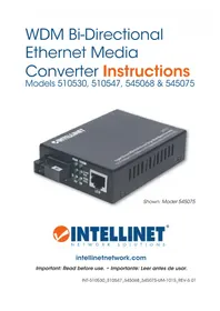 Notice Intellinet 545075 Convertisseur audio/vidéo