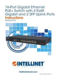 Notice Intellinet 561419 Commutateur