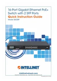 Notice Intellinet 561259 Carte réseau / adaptateur