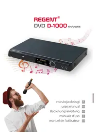 Notice Ferguson REGENT DVD D-1000K KARAOKE Lecteur dvd