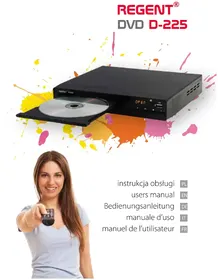 Notice Ferguson REGENT DVD D-225 Lecteur dvd