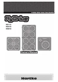 Notice Hartke HYDRIVE HX210 Non catégorisé