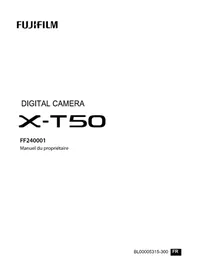 Notice FUJIFILM X-T50 Appareil photo
