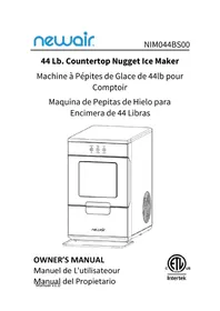Notice NewAir NANGICBK000 Machine à glaçons