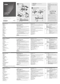Notice ATEN CL5816N Commutateur