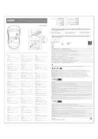 Notice RAPOO 1520 SILENT Souris