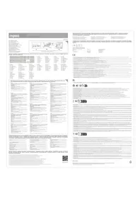 Notice RAPOO E8020M Clavier