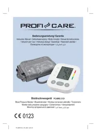 Notice ProfiCare PC-BMG 3121 Tensiomètre