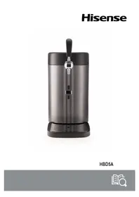 Notice HISENSE HBD5A Tireuse à bière