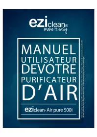 Notice EZICLEAN AIR PURE 500I Purificateur d'air