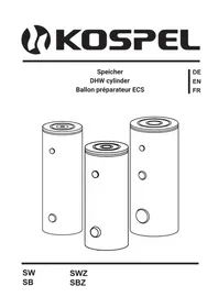 Notice KOSPEL SB-400 Chaudière