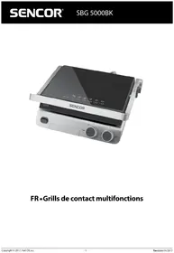 Notice SENCOR SBG 5000BK Four
