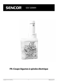 Notice SENCOR SSV 330WH Non catégorisé