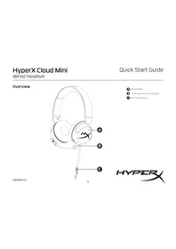 Notice HYPERX CLOUD MINI Casque