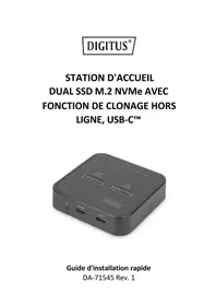 Notice Digitus DA-71545 Autres accessoires informatique