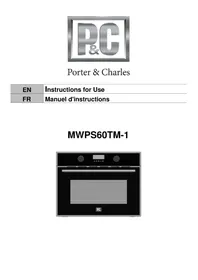 Notice Porter & Charles MWPS60TM-1 Four à micro-ondes