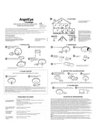 Notice ANGELEYE SB5-TP-AE-BNLR Détecteur de fumée