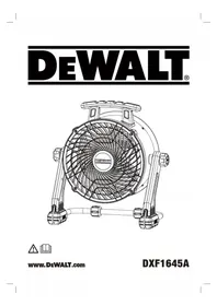 Notice DEWALT DXF1645A Ventilateur