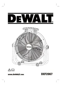 Notice DEWALT DXF2067 Ventilateur