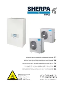 Notice OLIMPIA SPLENDID SHERPA S2 Pompe à chaleur