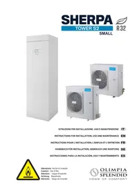 Notice OLIMPIA SPLENDID SHERPA TOWER S2 Pompe à chaleur