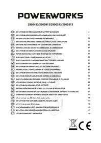 Notice Powerworks P60UC Chargeur de piles
