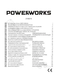 Notice Powerworks PD60LT Coupe-herbe