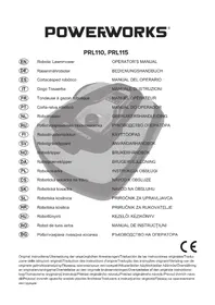 Notice Powerworks P15 Tondeuse robotique