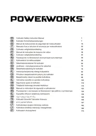 Notice Powerworks P60TL Cultivateur