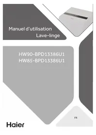 Notice HAIER HW90-BPD13386U1 Machine à laver