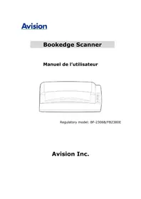 Notice AVISION FB2380E Scanner
