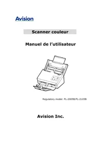Notice AVISION AD380WN Scanner