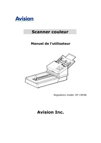 Notice AVISION AD370FWN Scanner