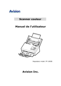 Notice AVISION AD370I Scanner