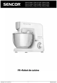 Notice SENCOR STM 3770WH Robot ménager
